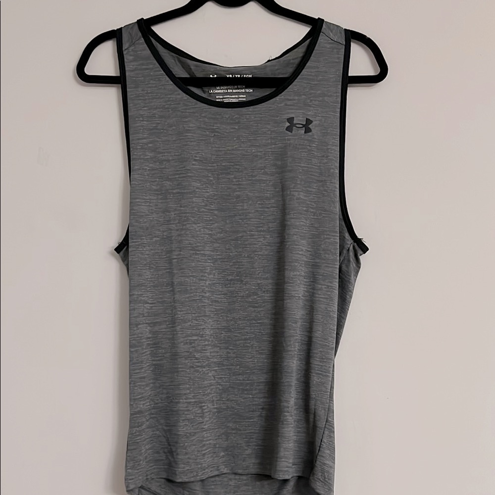 Under Armour Gray Black Tank Top